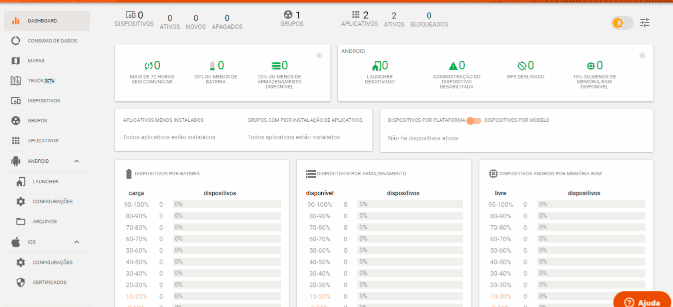 solução de mdm intalar apps